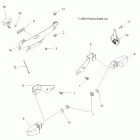 SPORTSMAN XP EPS 850 INTL - A09ZX85FS/CFS Electrical, turn signals and horn