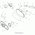 TRAIL BOSS 330 - A09CA32AA Крышка картера