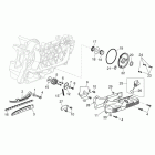 Scarabeo 125-250 E2 (Piaggio Engine) Масляный насос