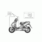 SR 50 H2O (Ditech+Carb.) Front body and technical decal