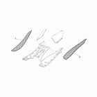 Leonardo 125-150 ST Central body - mats
