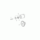 Scarabeo 125-200 E2 (Piaggio Engine) Toothed pulley