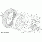 RSV 1000 Rear wheel rsv mille version