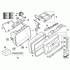 R1200GS 08-09 (K25) Детали телескопического кофра