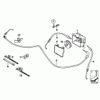 HP2 Megamoto (K25H) Bowden cable / cable distributor