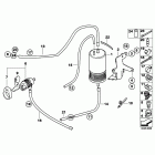 HP2 Megamoto (K25H) Активированный угольный фильтр ,топливо