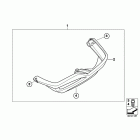 R900RT 05-09 (K26) Valve cover guard, plastic