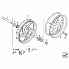 R1200GS 08-09 (K25) Cast rim