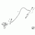 S1000RR 10-11 (K46) Тормозные трубки задн.