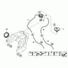 R1200GS 08-09 (K25) Топливный бак
