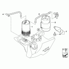G650GS 08-09 (R131) Фильтр с активированным углем  /  трубопроводы