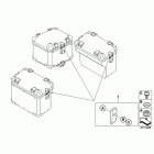 R1200GS ADV 08-09 (K255) Set, vent outlet cover