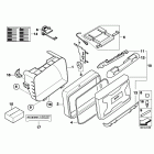 R1200GS 08-09 (K25) Single parts for top case variable