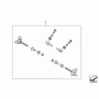 R1200GS 08-09 (K25) Windshield attachment