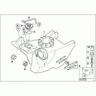 G650GS 08-09 (R131) Топливный бак