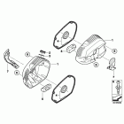 R1200GS ADV 10+ (K255) Cylinder head cover / mounting parts