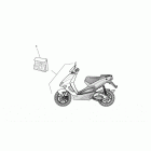 SR 50 AIR Комплект наклеек