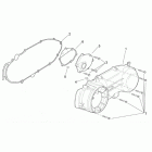 Leonardo 250 ST (Yamaha Engine) Крышка сцепления