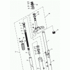 Bonneville T100 Front forks & lower yoke