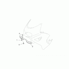 Pegaso 650 Front body - f.fairing air intake