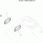 SCRAMBLER 500 4X4 - A08BG50AA Датчики и индикатор