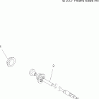 SCRAMBLER 500 4X4 - A08BG50AA Трос дроссельной заслонки