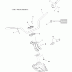 SPORTSMAN 800 HO EFI - A08MN76AF/AL/AQ/AR/AS/AT/AX Управление, руль и средства управления