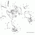 OUTLAW 450 - A08GJ45AA Заднее крыло