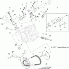SPORTSMAN X2 500 EFI QUAD - A08TN50EA Распред вал и клапана
