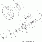SCRAMBLER 500 4X4 - A08BG50AA Колесо переднее