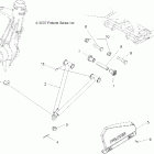 SPORTSMAN X2 500 EFI QUAD - A08TN50EA Подвеска передняя