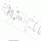 SPORTSMAN X2 500 EFI QUAD - A08TN50EA Передние колодки