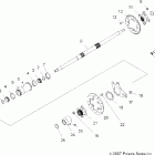 OUTLAW 525 - A08GJ52AA/AB Задний привод