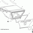 SPORTSMAN 450 - A07MH46AA/AZ Storage, rear