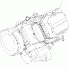 SPORTSMAN X2 500 EFI QUAD - A08TN50EA Двигатель