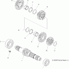 OUTLAW 525 - A07GP52AA/AB Engine, transmission