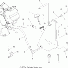 SCRAMBLER 500 4X4 - A08BG50AA Маслянная система и бак
