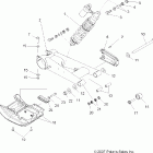 OUTLAW 525 - A08GJ52AA/AB Подвеска задняя