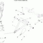SCRAMBLER 500 4X4 - A08BG50AA Подвеска передняя