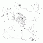 SPORTSMAN TOURING 800 EFI - A08DN76AF/AG/AH/AL/AJ/AS Топливный бак