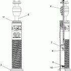 OUTLAW 500 - A07GP50AA/AB Shock, rear (7043260)