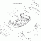 SPORTSMAN X2 500 EFI QUAD - A08TN50EA Body, box, rear