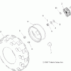 SCRAMBLER 500 4X4 - A08BG50AA Колесо заднее