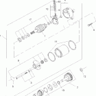 SCRAMBLER 500 4X4 - A08BG50AA Электрический стартер