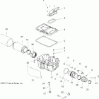 SCRAMBLER 500 4X4 - A08BG50AA Воздушная система