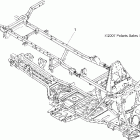 SPORTSMAN X2 500 EFI - A08TN50AX/AZ Рама