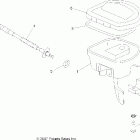 SCRAMBLER 500 4X4 - A08BG50AA Средства управления  дроссельной заслонкой