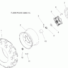 SPORTSMAN X2 500 EFI QUAD - A07TH50EA Колесо переднее