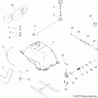 SCRAMBLER 500 4X4 - A08BG50AA Топливный бак