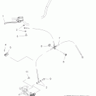 OUTLAW 450 - A08GJ45AA Передний тормоз